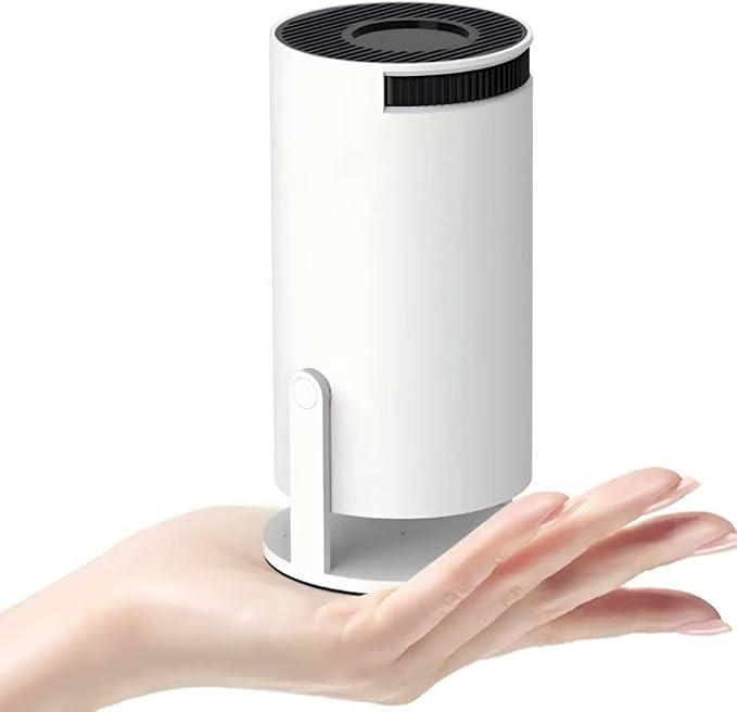 niuniutab HY300 4K UHD Beamer mit WiFi 6, Android 11, Netflix, Auto-Trapezkorrektur & 180° Drehung