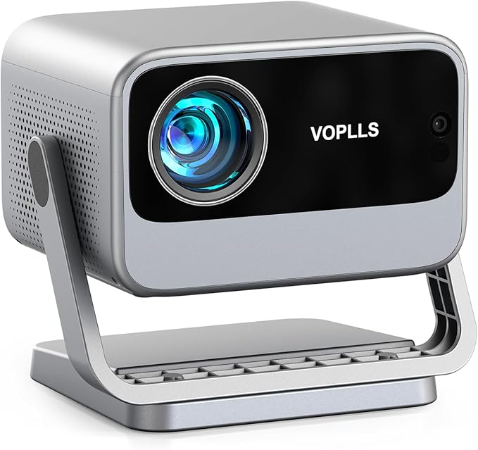 VOPLLS Smart Beamer 4K UHD Netflix Dolby Audio Autofokus WiFi6 Bluetooth 28000 Lumen Heimkino Projektor