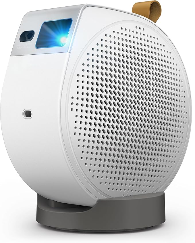 BenQ GV50 1080p Laser Beamer mit Google TV, Netflix, 500 ANSI Lumen, Bluetooth Lautsprecher, Autofokus & Deckenprojektion