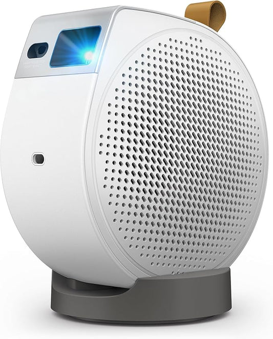 BenQ GV50 1080p Laser Beamer mit Google TV, Netflix, 500 ANSI Lumen, Bluetooth Lautsprecher, Autofokus & Deckenprojektion